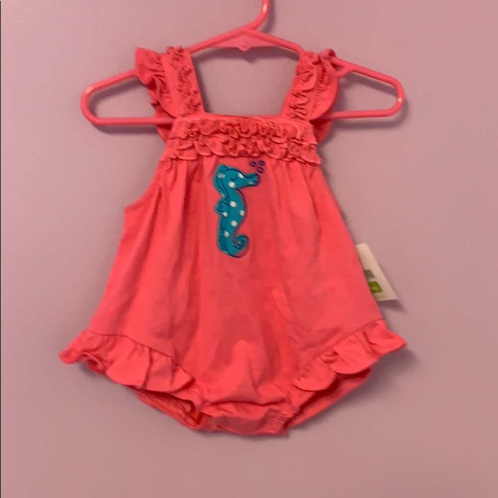 Let top baby swimsuit